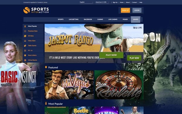 Sports Interaction Betting